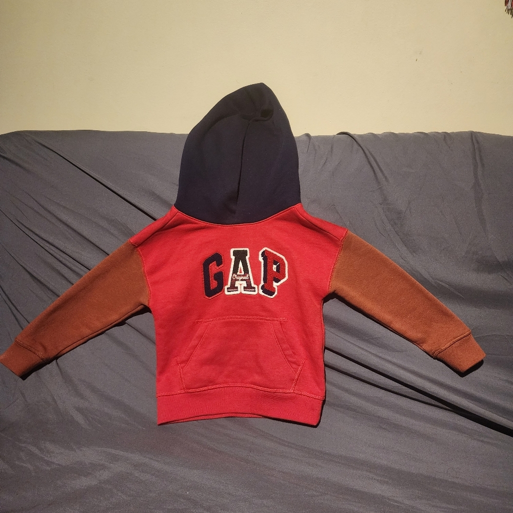 EUC ✅️ Colorblock Logo Hoodie - Picture 3 of 5